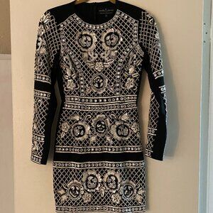 Needle & Thread sequin beaded dress size 2